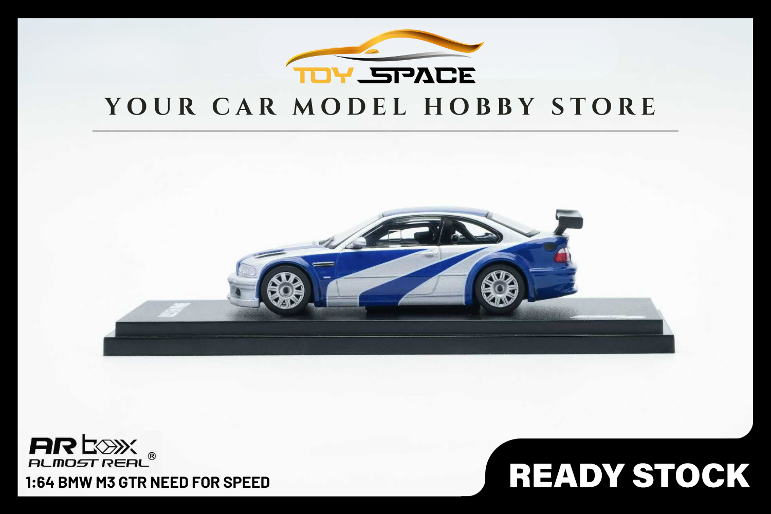 [ARBOX] 1:64 BMW M3 GTR Need For Speed