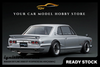 [IGNITION MODEL] 1:18 Nissan Skyline 2000 GT-R (KPGC10) Silver [IG3614]