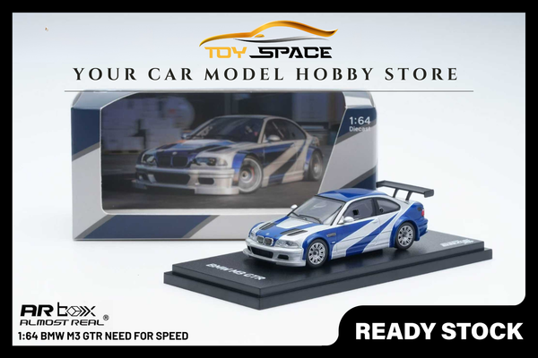 [ARBOX] 1:64 BMW M3 GTR Need For Speed