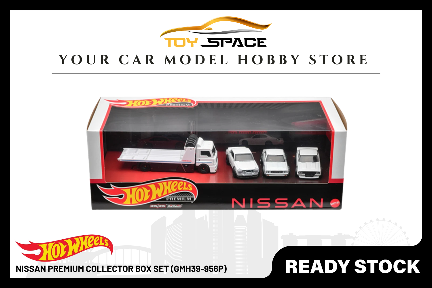 [HOT WHEELS] Nissan Premium Collector Box Set (GMH39-956P)