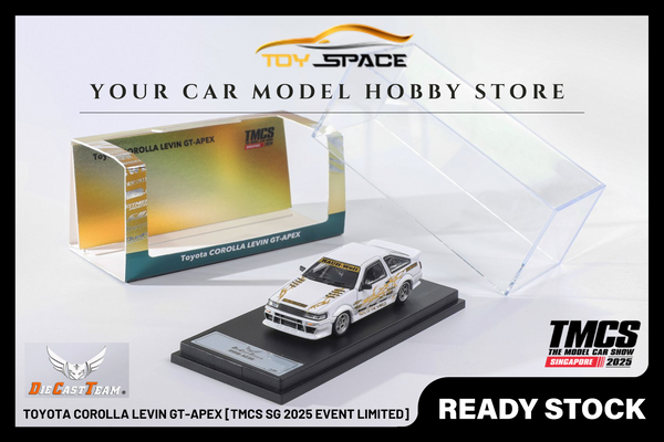 [DCT] 1:64 Toyota Corolla Levin GT-Apex [TMCS SG 2025 Event Limited]