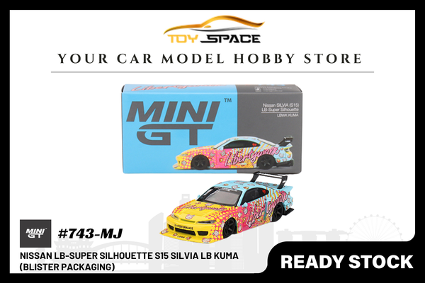 [MINI GT] Nissan LB-Super Silhouette S15 SILVIA LB KUMA (BLISTER PACKAGING)