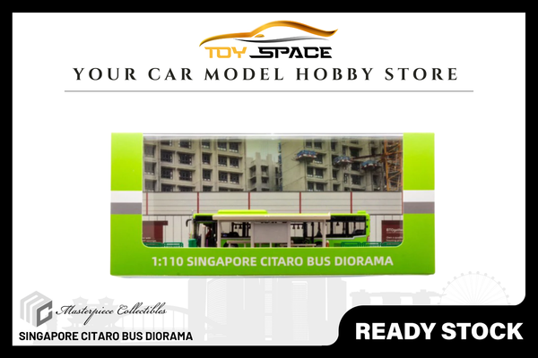 [MASTERPIECE] Diecast - Singapore Citaro Bus Diorama
