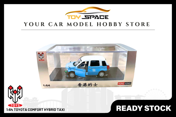 [HUNGHING] 1:64 Toyota Comfort Hybrid Taxi