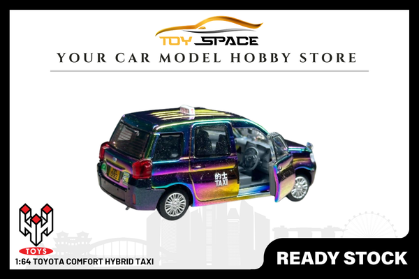 [HUNGHING] 1:64 Toyota Comfort Hybrid Taxi