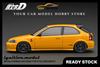 [IGNITION MODEL] 1:18 INITIAL D Honda Civic (EK9) Type R Yellow [IG3541]