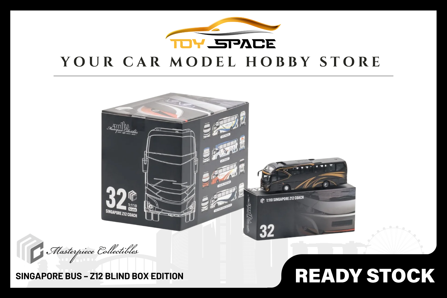 [MASTERPIECE] Singapore Bus – Z12 Blind Box Edition