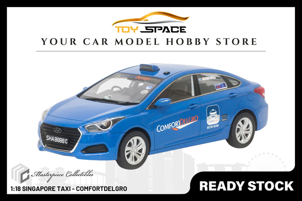 [MASTERPIECE] 1:18 Singapore Taxi - Comfortdelgro