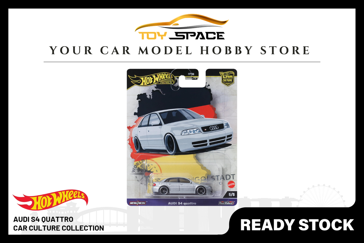 [HOT WHEELS] Audi S4 Quattro - Car Culture Collection