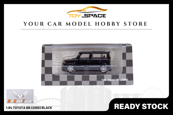 [DCT] 1:64 Toyota bB (2000) Black