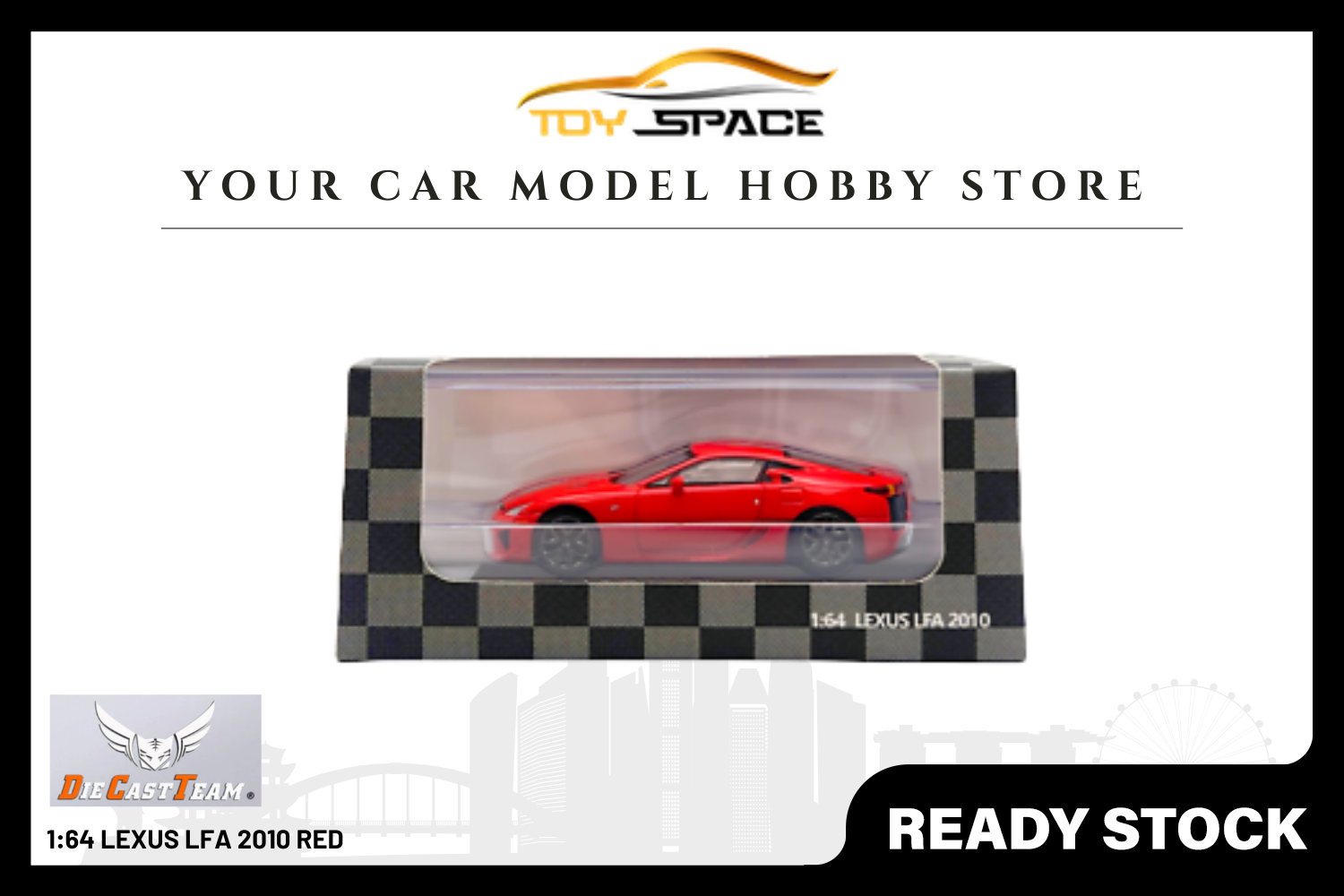 [DCT] 1:64 Lexus LFA 2010 Red