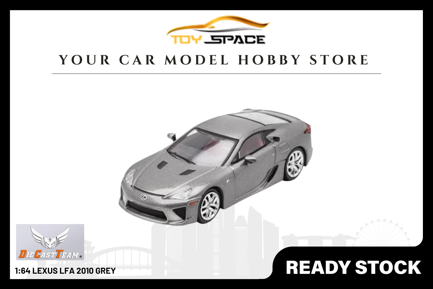 [DCT] 1:64 Lexus LFA 2010 Grey