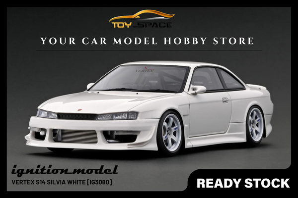 [IGNITION MODEL] 1:18 VERTEX S14 Silvia White [IG3080]