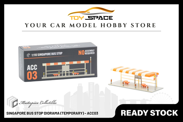 [MASTERPIECE] Singapore Bus Stop Diorama (Temporary) - ACC03