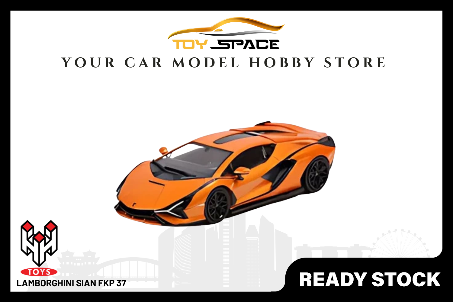 [HUNGHING] 1:64 Lamborghini Sian FKP 37