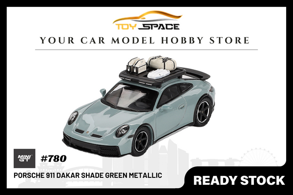 [MINI GT] Porsche 911 Dakar Shade Green Metallic