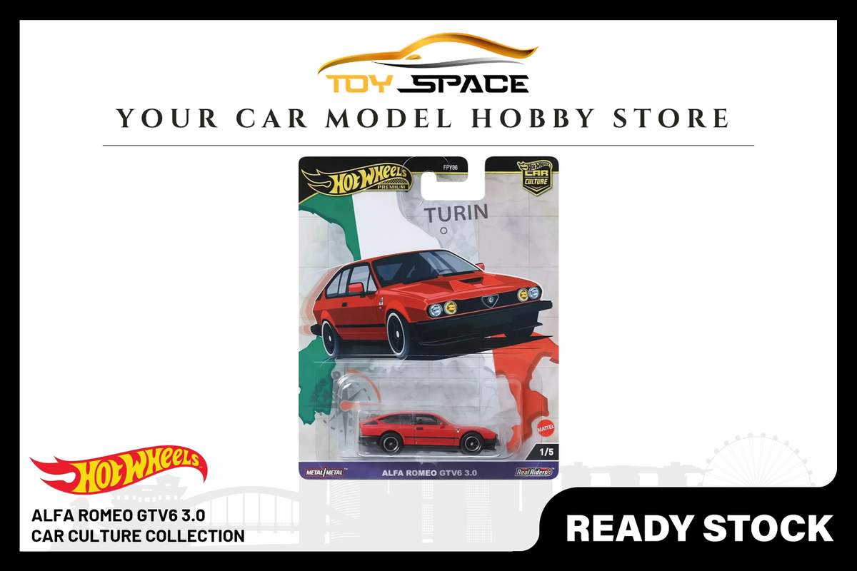 [HOT WHEELS] Alfa Romeo GTV6 3.0 - Car Culture Collection
