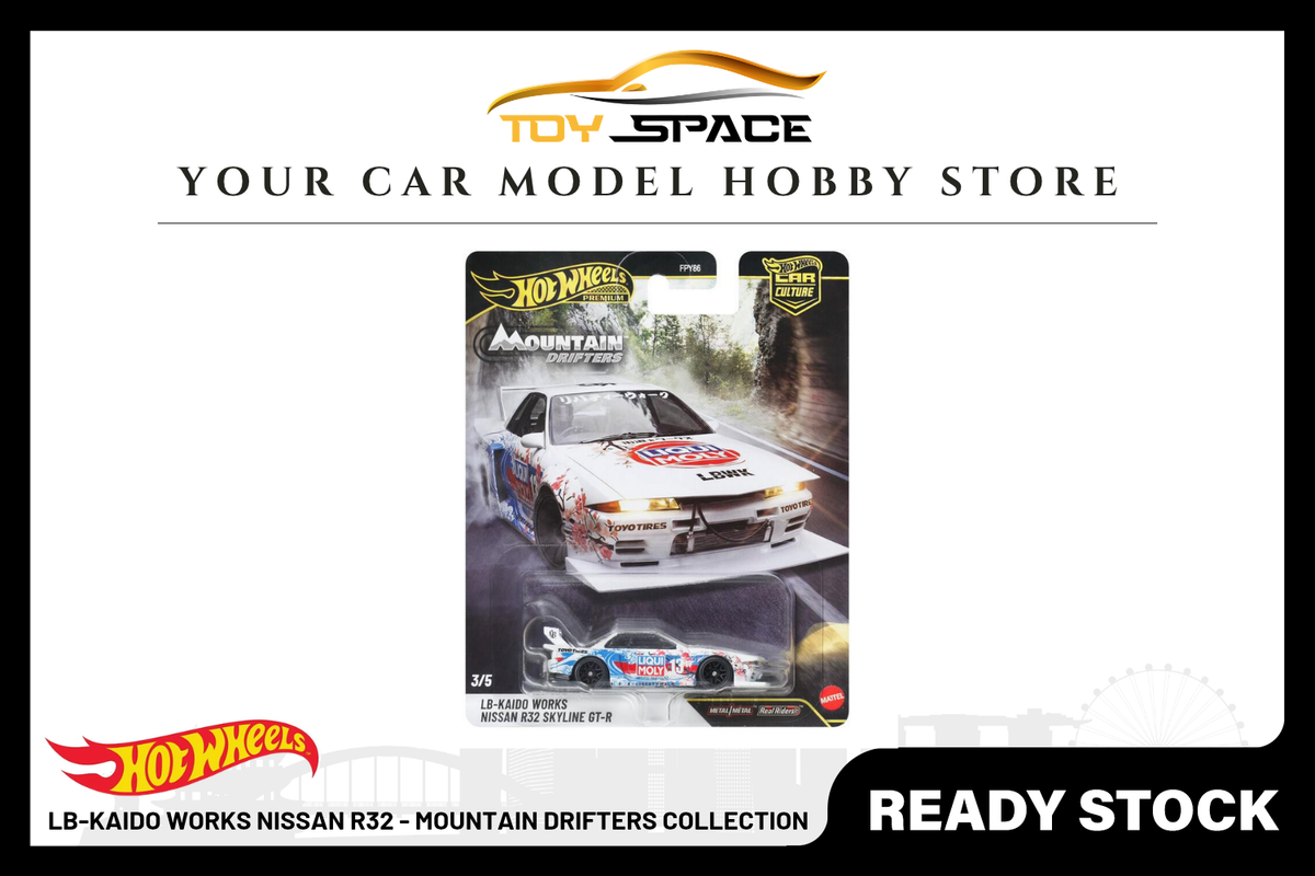 [HOT WHEELS] LB-Kaido Works Nissan R32 - Mountain Drifters Collection