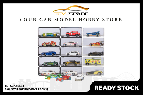 [STACKABLE] 1:64 Storage Box (Five Packs)