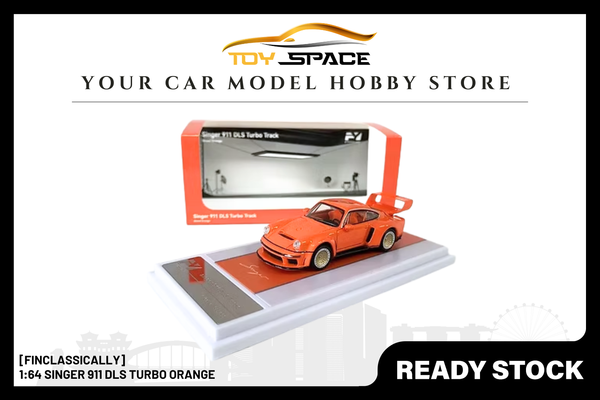 [FINCLASSICALLY] 1:64 Singer 911 DLS Turbo Orange