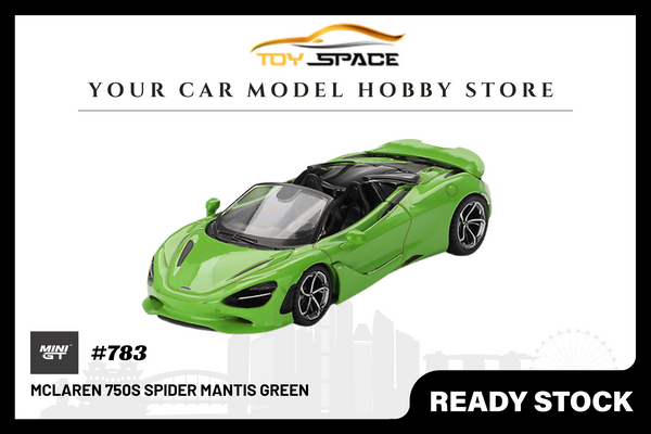 [MINI GT] McLaren 750S Spider Mantis Green