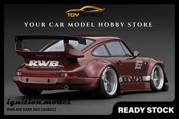 [IGNITION MODEL] 1:18 RWB 930 Dark Red [IG3622]