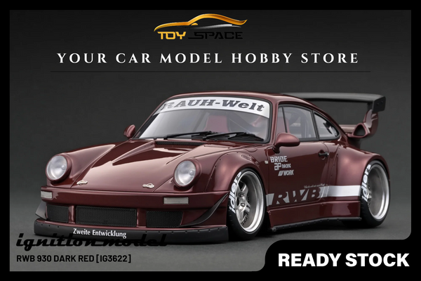 [IGNITION MODEL] 1:18 RWB 930 Dark Red [IG3622]