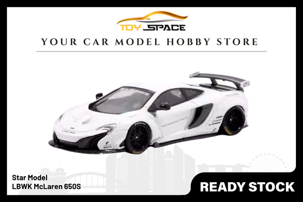 [STAR MODEL] 1/64 LBWK McLaren 650S - White