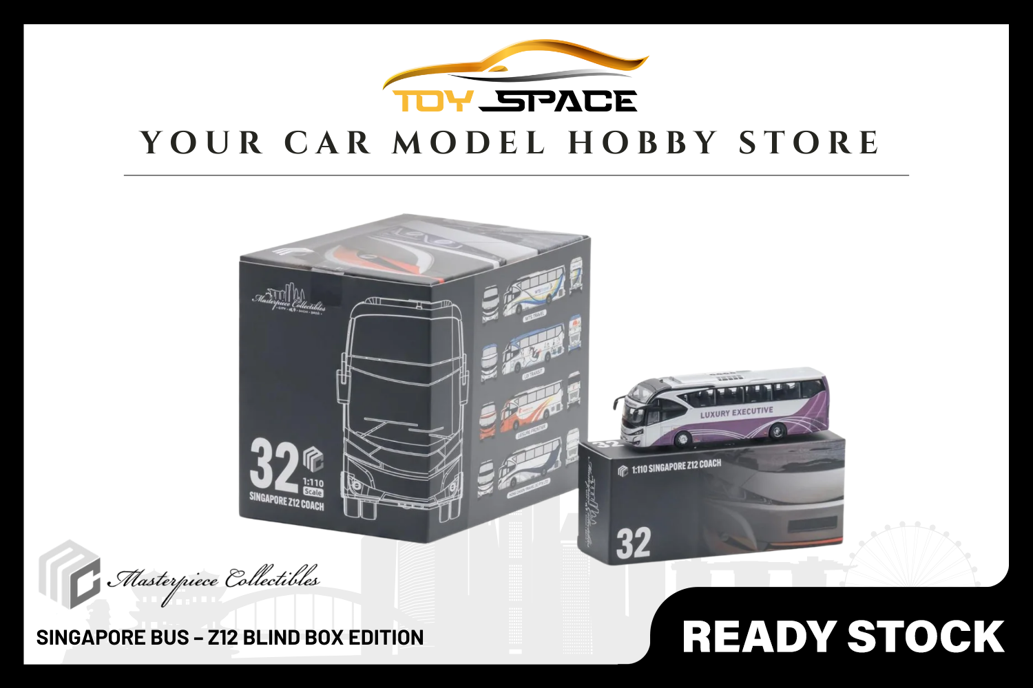 [MASTERPIECE] Singapore Bus – Z12 Blind Box Edition