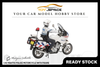 [MASTERPIECE] 1:18 Traffic Police Motorcycle With Figure