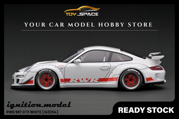 [IGNITION MODEL] 1:18 RWB 997 GT3 White [IG3254]
