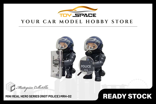 [MASTERPIECE] Mini Real Hero Series (Riot Police) MRH-02