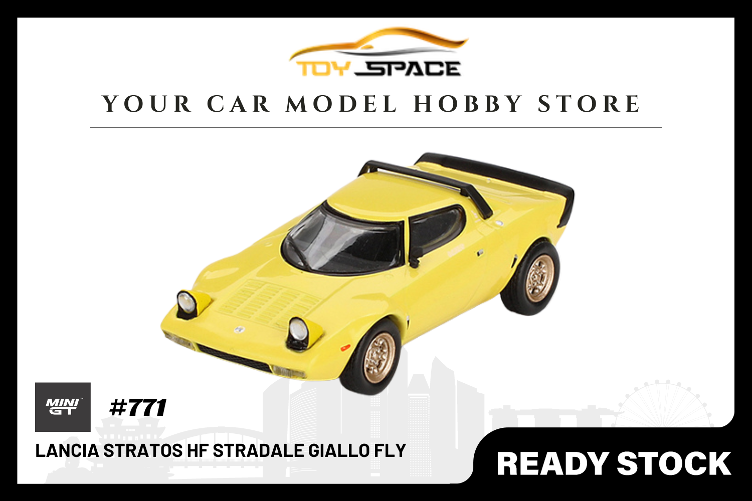 [MINI GT] Lancia Stratos HF Stradale Giallo Fly