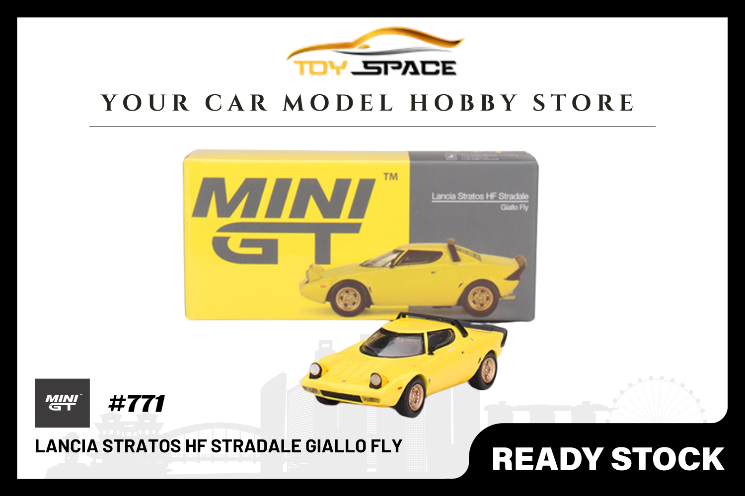 [MINI GT] Lancia Stratos HF Stradale Giallo Fly