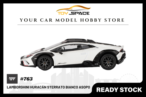 [MINI GT] Lamborghini Huracán Sterrato Bianco Asopo