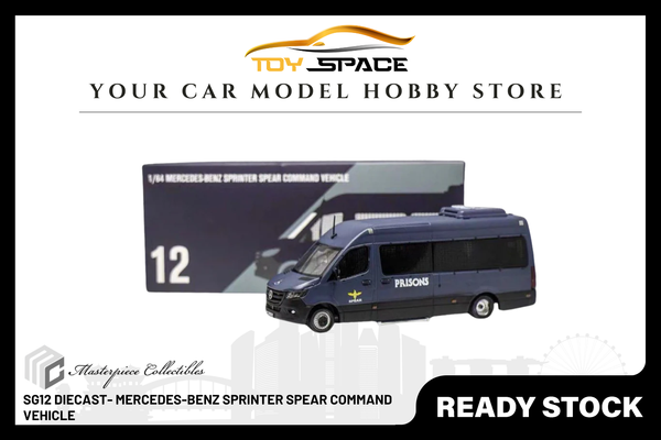 [MASTERPIECE] SG12 Diecast- Mercedes-Benz Sprinter SPEAR Command Vehicle
