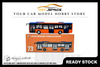 [MASTERPIECE] SG73 Diecast- Singapore Bus N12 NUS 3-Door Electric Bus