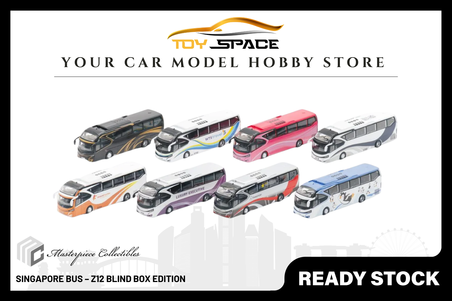 [MASTERPIECE] Singapore Bus – Z12 Blind Box Edition