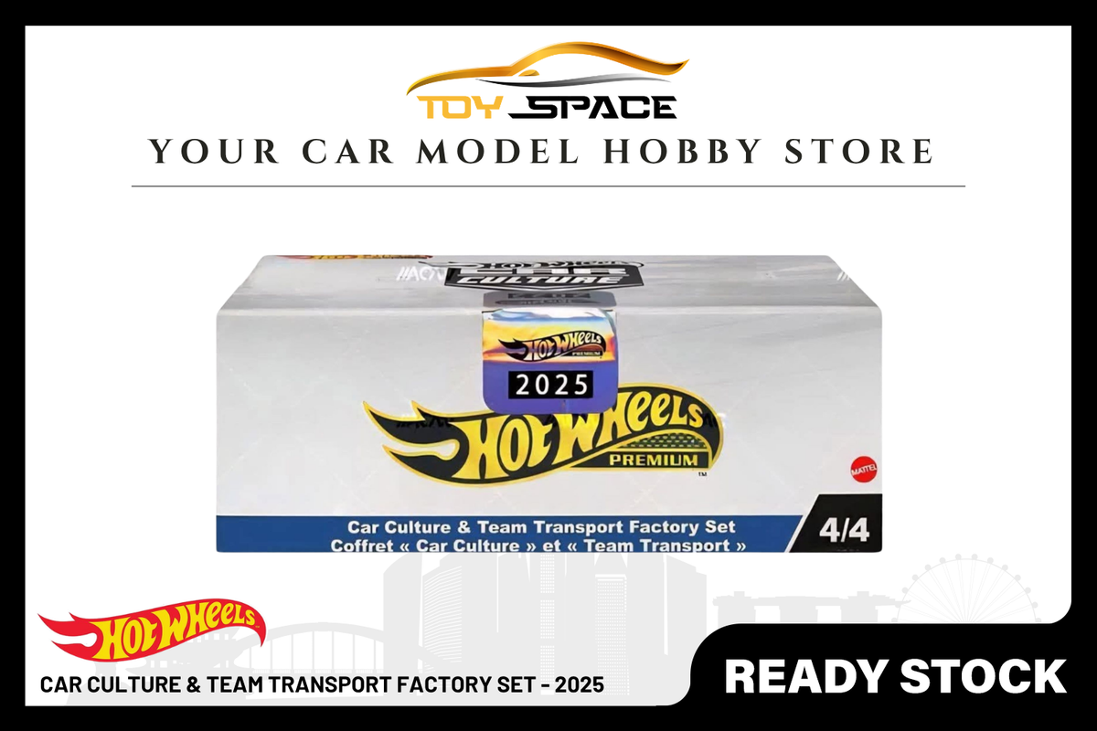 [HOT WHEELS] Car Culture & Team Transport Factory Set - 2025