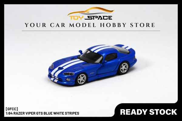 [GFCC] 1:64 Razer Viper GTS Blue White Stripes