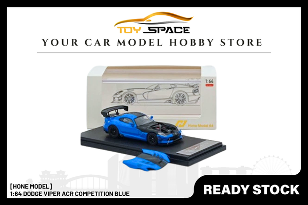[HONE MODEL] 1:64 Dodge Viper ACR Competition Blue