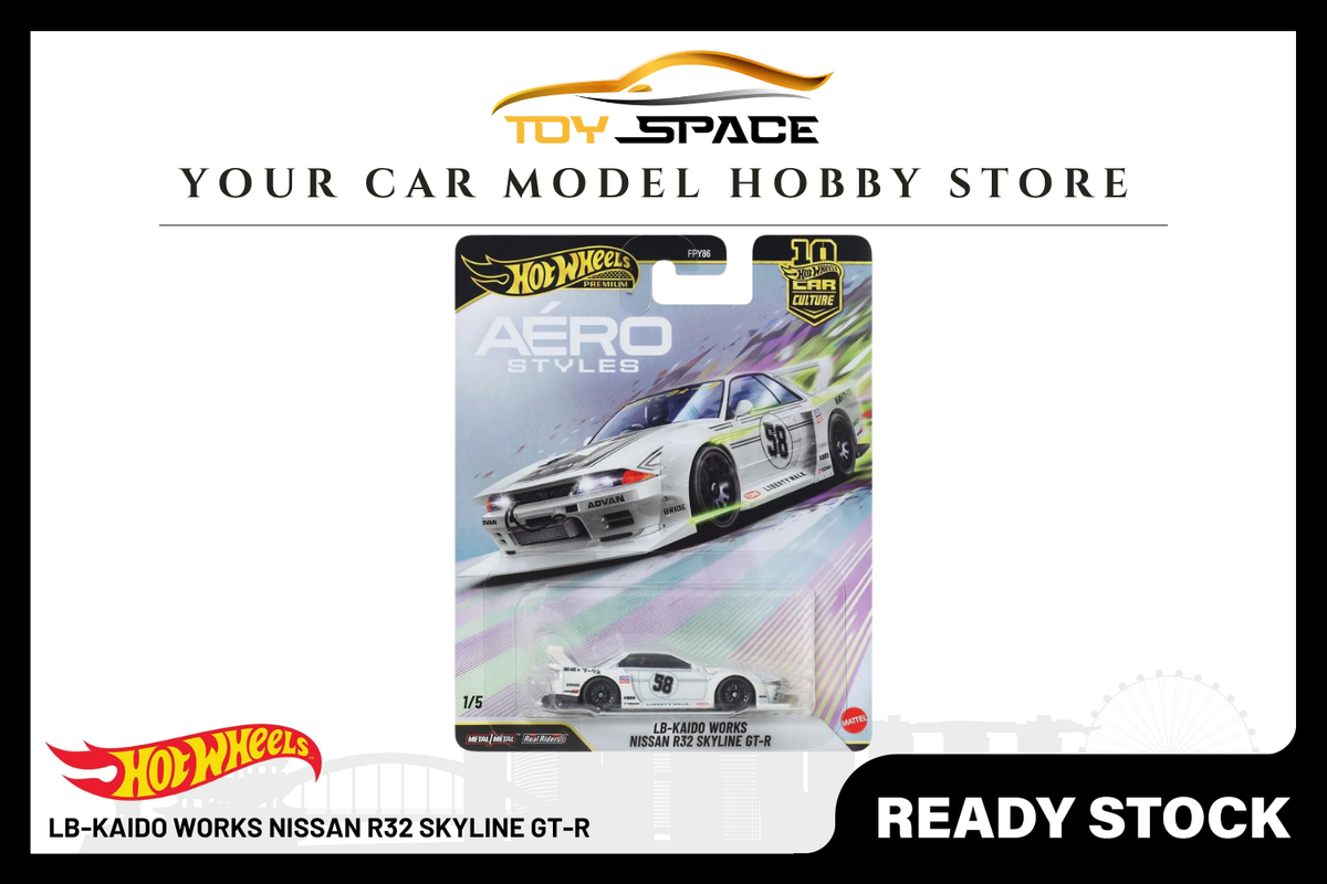 [HOT WHEELS] LB-Kaido Works Nissan R32 Skyline GT-R