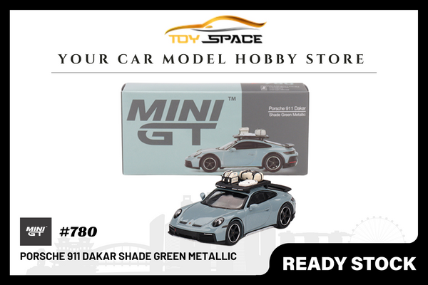 [MINI GT] Porsche 911 Dakar Shade Green Metallic