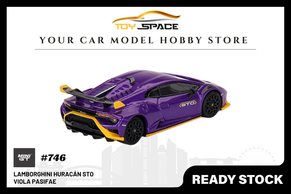 [MINI GT] Lamborghini Huracán STO Viola Pasifae