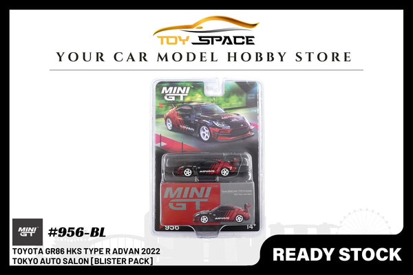 [MINI GT] Toyota GR86 HKS Type R Advan 2022 Tokyo Auto Salon [Blister Pack]