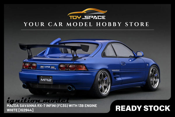 [IGNITION MODEL] 1:18 Toyota MR2 (SW20) Blue Metallic [IG3337]