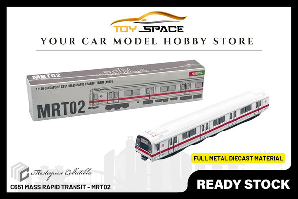 [MASTERPIECE] Diecast C651 Mass Rapid Transit - MRT02