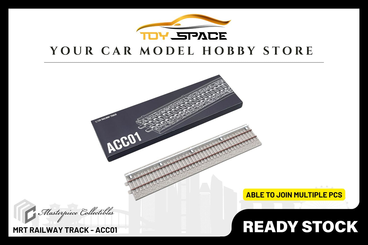 [MASTERPIECE] Diecast C651 Mass Rapid Transit - MRT02