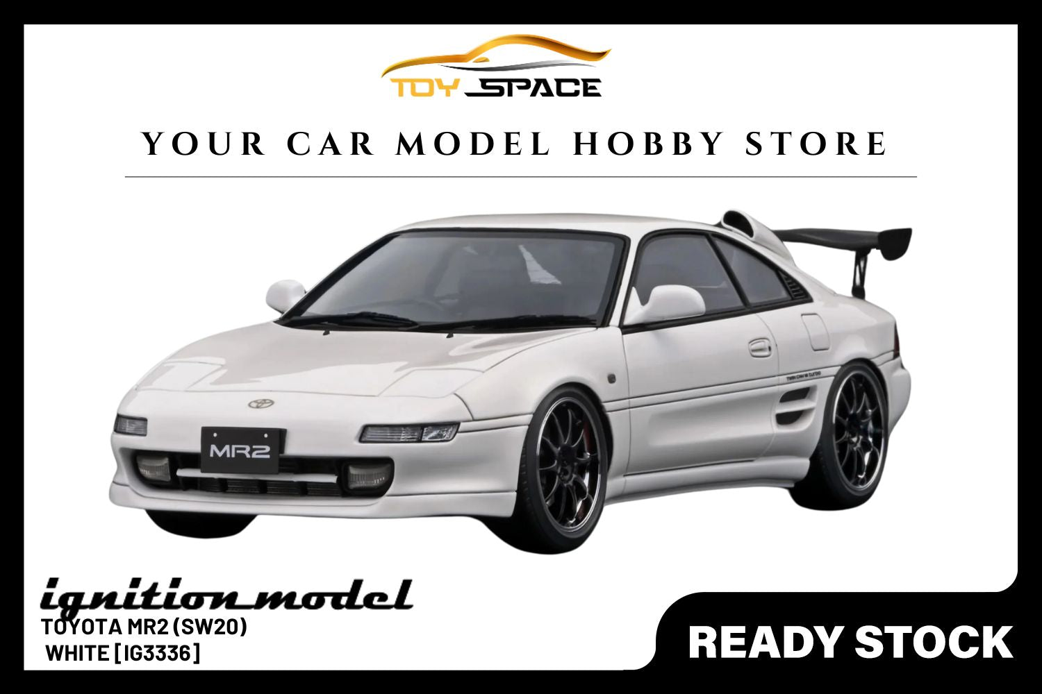 [IGNITION MODEL] 1/18 Toyota MR2 (SW20) White [IG3336]