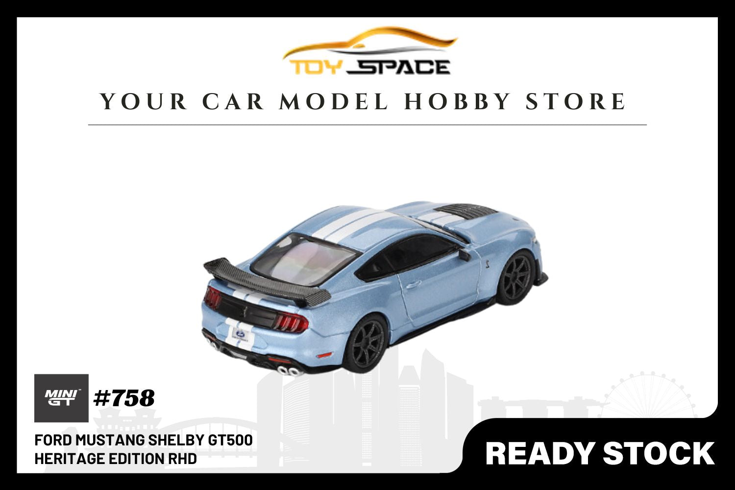 [MINI GT] Ford Mustang Shelby GT500 Heritage Edition